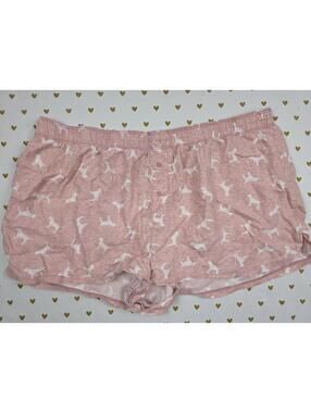 Victorias Secret PINK DOGS XL  Sleep Shorts Boxers Pajama Bottoms